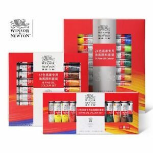 WINSOR and NEWTON Professional 12/18/24 Colors 12 ML Tube Oil Paints Art For