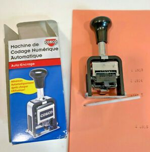 Cosco Automatic Numbering Machine Self Inking