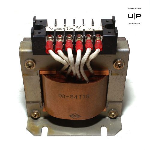 03-54118 transformer by sms with terminal block, new, no box for sale