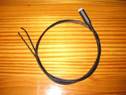 2.1mm DC Barrel Jack to Bare Wire / Open End Power Cable, 24 Inch, 18 AWG