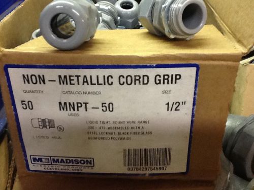 Heyco /madison electic cord grip 1/2 mnpt-50 for sale