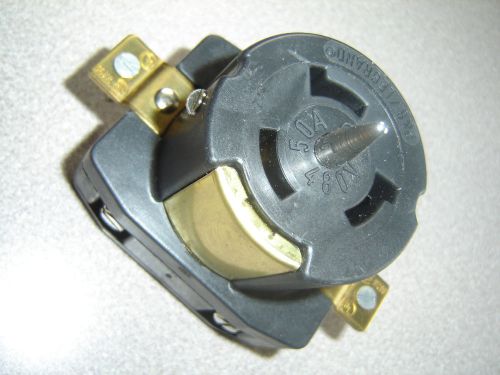 Pass &amp; Seymour CS8169 50A 480v 3p 4w Turnlok California-Style Locking Receptacle