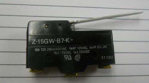 Omron Snap Switch, Z15GW-B7-K