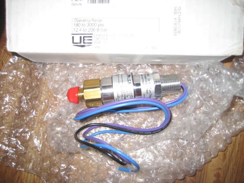 UNITED ELECTRIC 10-C14 PRESSURE SWITCH 180/12.4-3000/206.8 PSI/BAR NIB!!!