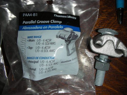 70 blackburn paa4-b1 cable clamps parallel groove 1/0 to 6 for sale