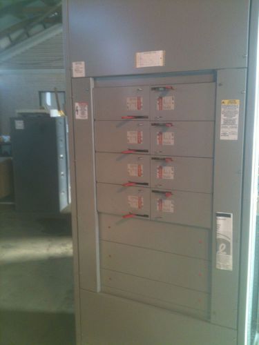 Ge 800a spectra series switchboard panel 800 amp 3ph 3w 480v type thfp/qmr/ads for sale