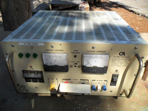 Gamatronic electronic industries hps-2 50-50 power supply 50v - 50a for sale