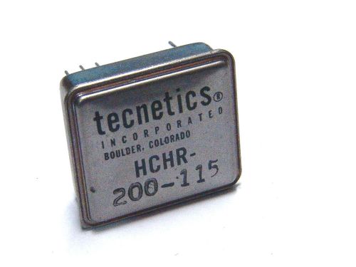 TECNETICS HCHR 200-115 DC/DC CONVERTER MIL SPEC 15VDC-INPUT 3-300VDC-OUTPUT