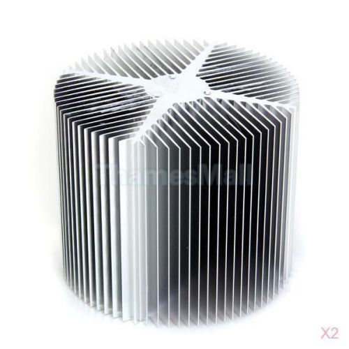2x Aluminum Alloy Heatsink Cooling Cooler Heat Spreader for 20W LED Light Lamp