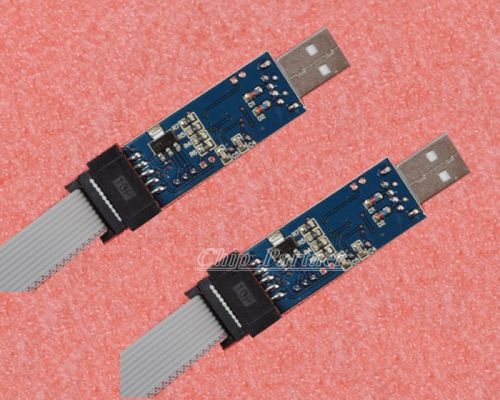 2PCS USBasp USBISP 3.3V/5V AVR Programmer USB ATMEGA8