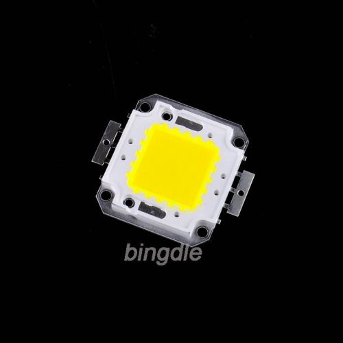 4500-5600LM High Power LED Lamp  light SMD Chip DC 32 -34V Cold/Pure White 50W w