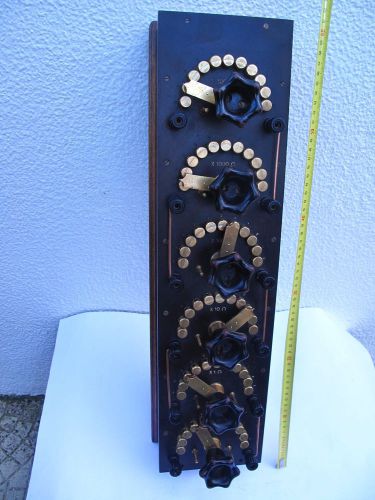 RARE VINTAGE &#034; RUHSTRAT  A.G.&#034; RHEOSTAT