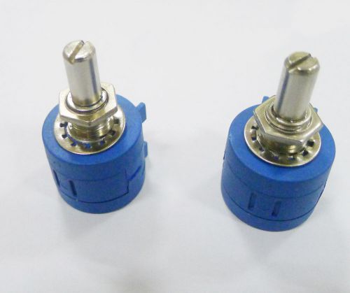 2x 20K Ohm 3590S-2-203L Counting Dial Rotary Potentiometer Pot 10 Turns Hot Sale