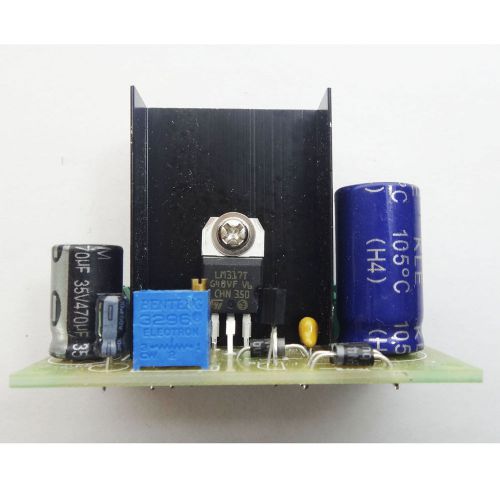 LM317 Voltage StepDown Converter Power Supply Module Adjustable Linear Regulator