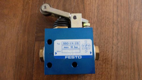 Festo ggo-1/4-3/8  one way flow control valve  *new no box* for sale