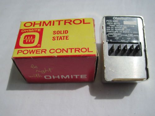 Ohmite ohmitrol power control for sale