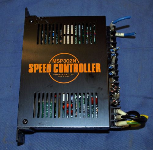 Oriental Motor Co. Speed Controller MSP0302N MSP302N
