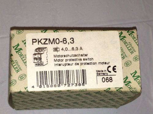 Klockner moeller pkzm0-6,3 motor protective switch for sale