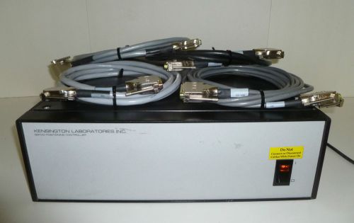 KENSINGTON LABORATORIES 4000C SERVO POSITIONING CONTROLLER WITH CABLES