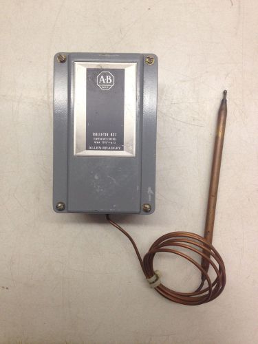 Allen bradley temperature control switch 837-a4j for sale