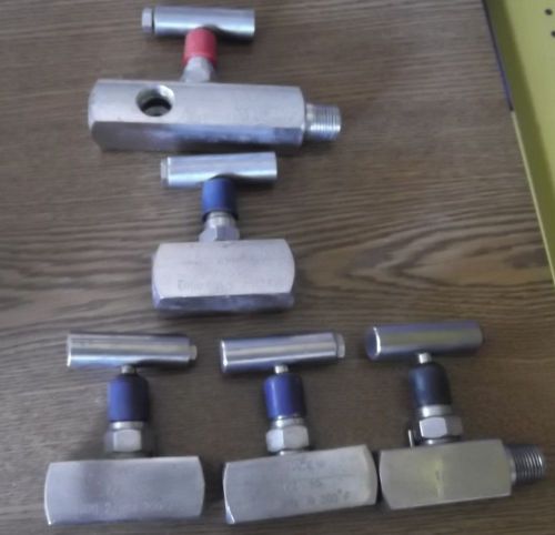 Assortment of AOP Valves (can sell whole lot or separate) (quantity 7)