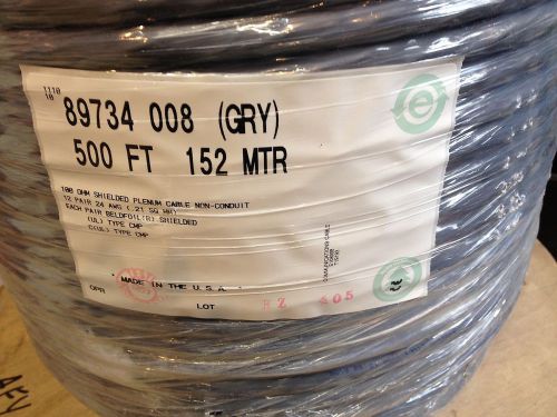 Belden 89734 008250 12 pairs awg 24 multi-pair snake plenum cable wire, 100 feet for sale