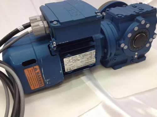 Electric motor &amp; gear reducer 1/4 hp sew eurodrive 60hz torque 22lb inch rpm1800 for sale
