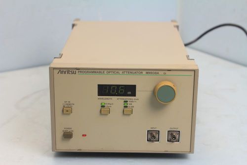 Anritsu mn938a gi programmable optical attenuator for sale