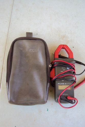 Fluke 30 clamp meter with leads and zip case for sale