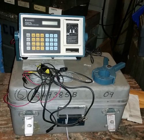 Dranetz 646-3 disturbance analyzer with clamp and case (8021) for sale