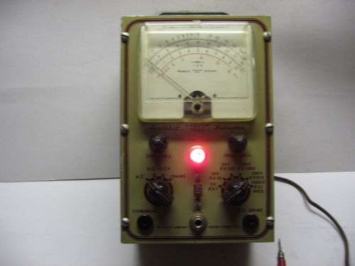 Vintage Heathkit Vacuum Tube Voltmeter Model V-4A