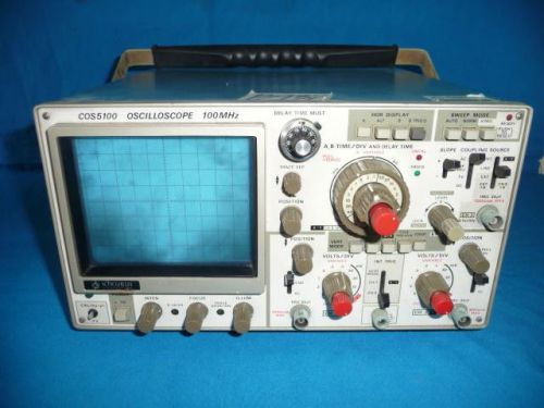 Kikusui electronics cos5100 100mhz oscilloscope as-is  u for sale