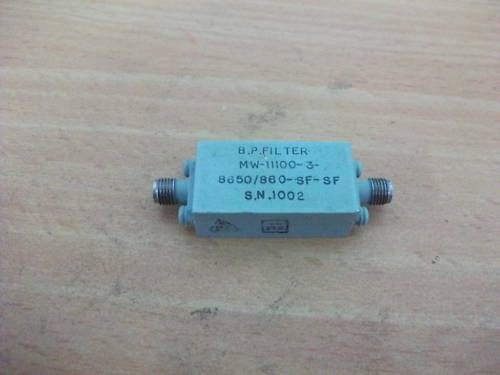 Band-Pass Filter MW-11100-3-8650/860-SF-SF