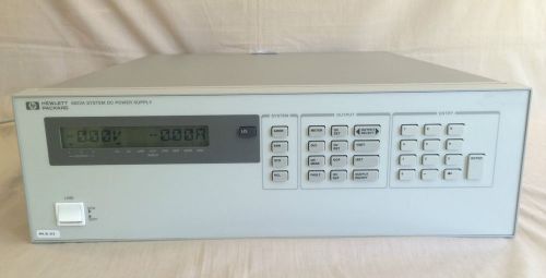 HP /Agilent 6623A Precision System Power Supply, 80W, 3 Outputs, w/ GPIB, Tested