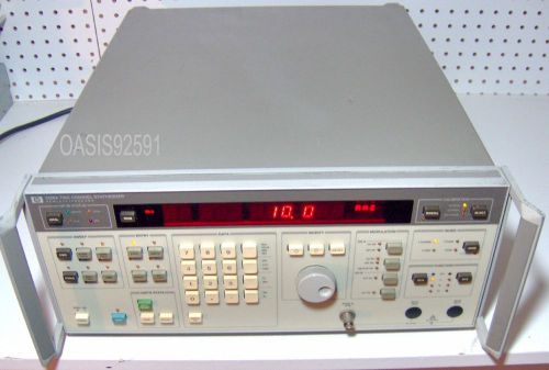 Hp/agilent 3326a two-channel synthesizer / options:1,3 with manual for sale
