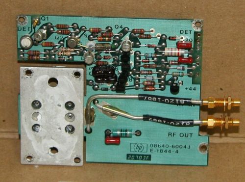 HP 8640B A26A1  Power Amplifier &amp; AGC Detector Assy.