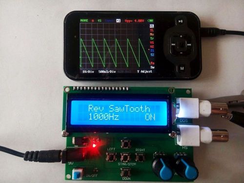 DDS Signal Generator Function Sine Square Sawtooth Triangle Wave lcd Backlit  HZ