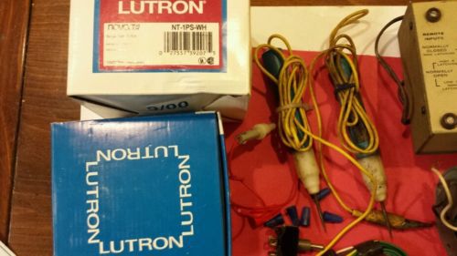 Electrician junk drawer lot Lutron switches vintage Bell cover light testers