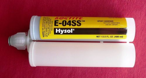 Loctite Hysol E-04SS Amber Epoxy Adhesive - 400 ml (13.5 Fl. oz.) Cartridge