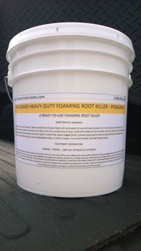 Foaming root killer 10lbs  easy to use no mixing patriot chemical sales for sale