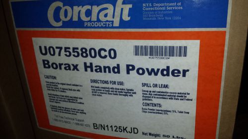 BORAX Hand Cleaner Powder Soap U075580C0 50 pounds Laundry detergent