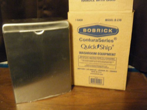 Bobrick Washroom Equipment ConturaSeries Bathroom Waste Basket &#034;BRAND NEW&#034;