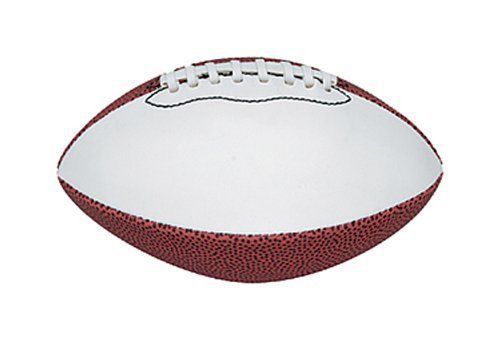 NEW Baden Mini 6.5-Inch Size Autograph Football with 3 Brown and 1 White Panels