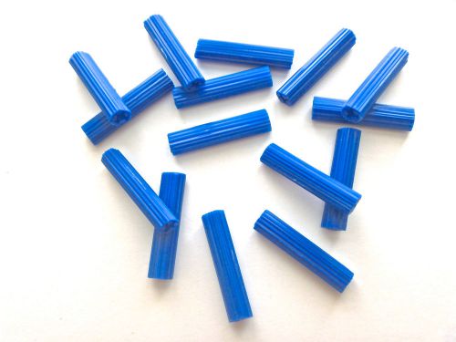Tubular Plastic Screw Anchors #14 x 1 1/2 Blue (Qty. 5475)