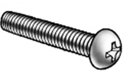 3/8-16x1 machine screw round phillips unc zinc plated, pk 100 for sale
