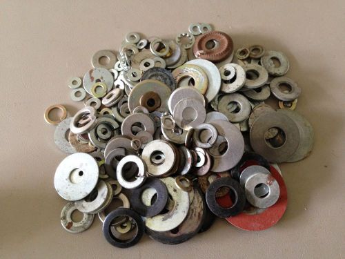 (200) Assorted Washers And Lock Washers
