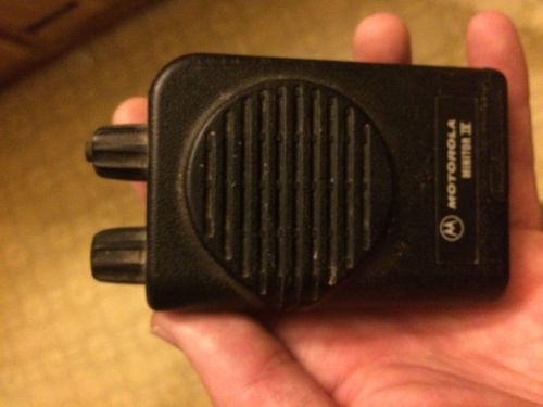 Motorola minitor iv 4 pager stored voice 2 ch channel with a charger- for sale