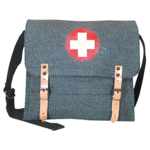 German Style Medic Bag - Speckled / Salt &amp; Pepper Black - NEW!!
