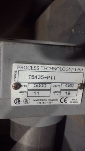 Process technology t-series immersion heaters for sale