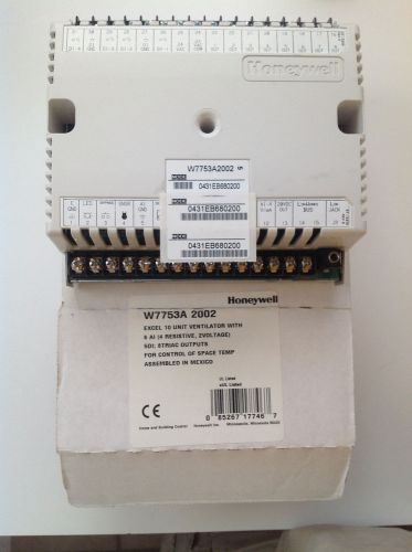 Honeywell W7753A2002 Excel 10 Unit Vent Controller